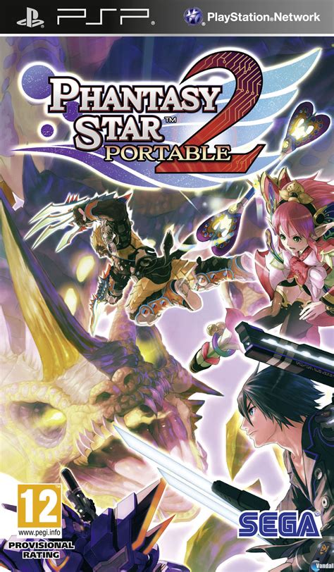 Phantasy Star Portable for PSP .